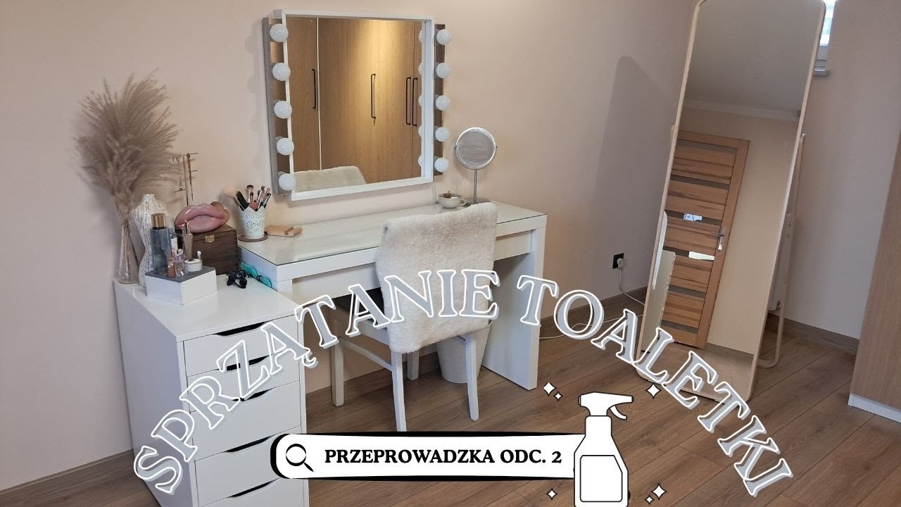 SPRZĄTANIE TOALETKI - wyprowadzka odc. 2