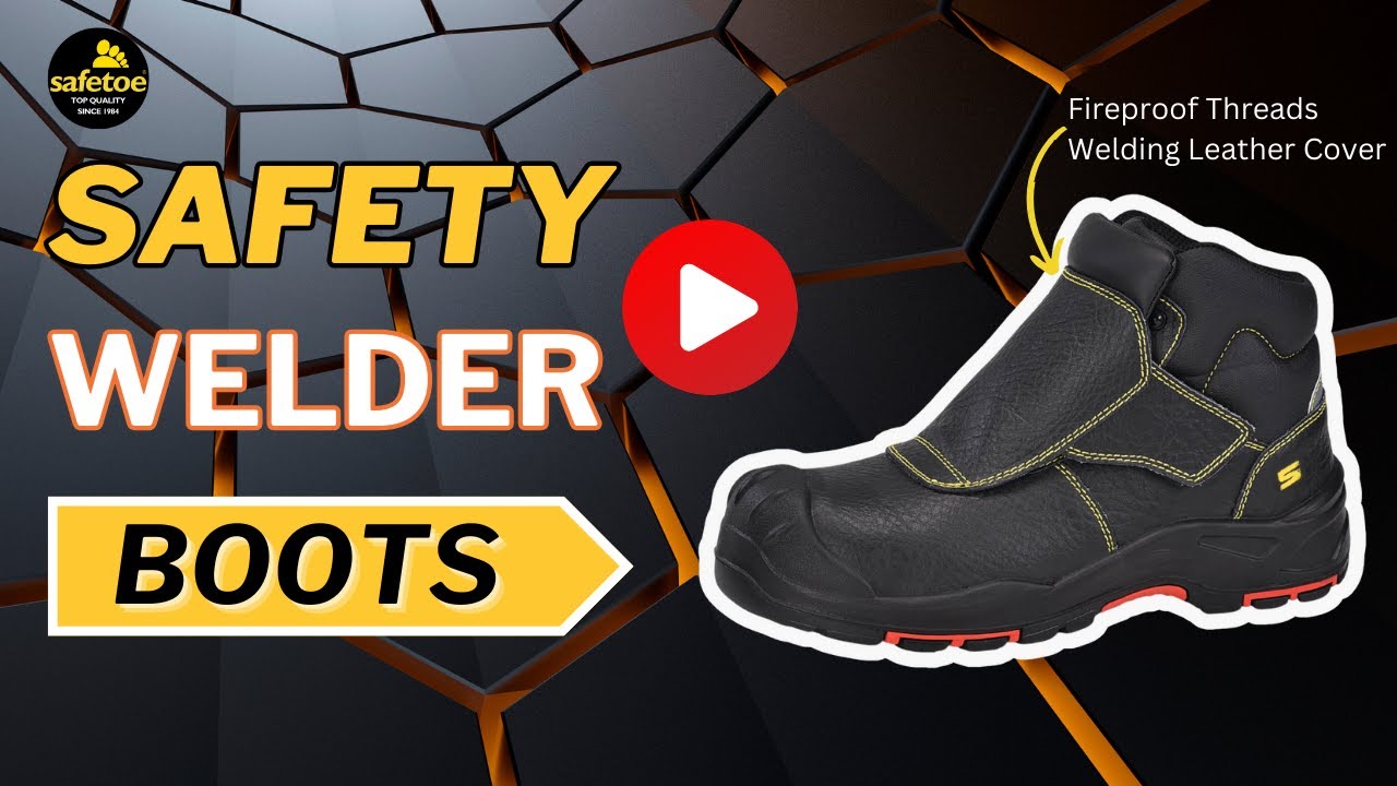 Safetoe Safety Welder Boots: Welding Boots with Enhanced Protective Properties & Fireproof Designs