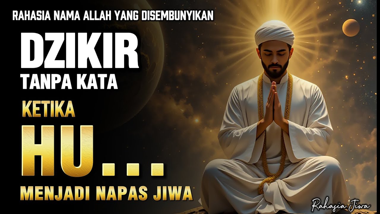“HU” NAMA DIRI ALLAH YANG TERSIRAT, BUKAN SEKADAR DZIKIR | JIKA KAU TAHU MAKNANYA… KAU AKAN DIAM 🌟