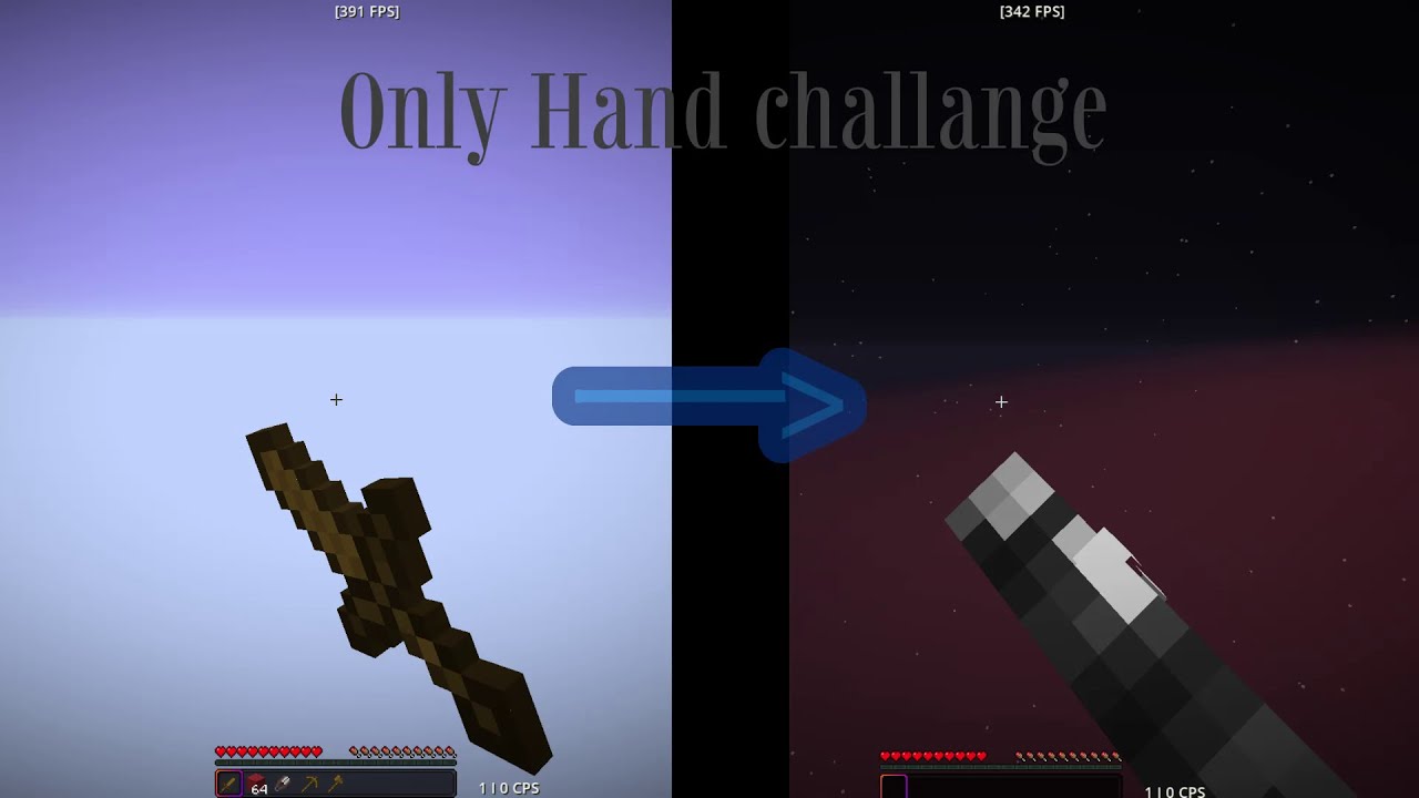 Mineman but with my fist.