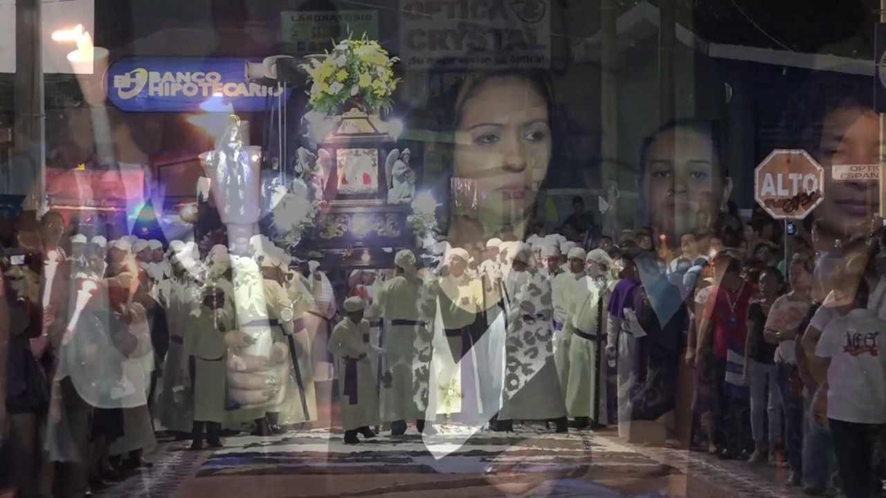 IGLESIA SANTA CATARINA DE ALEJANDRIA REALIZO PROCESION DEL SANTO ENTIERRO