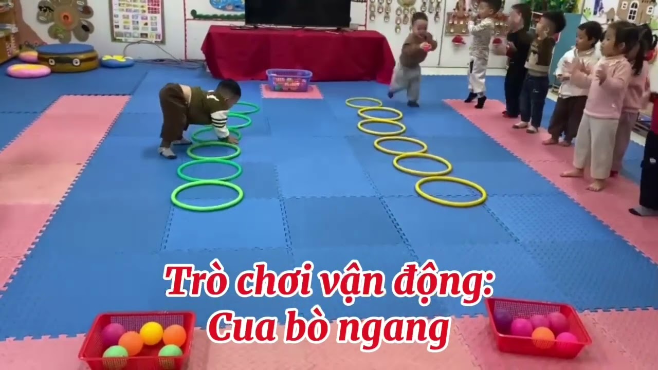 Trò chơi : Cua bò ngang