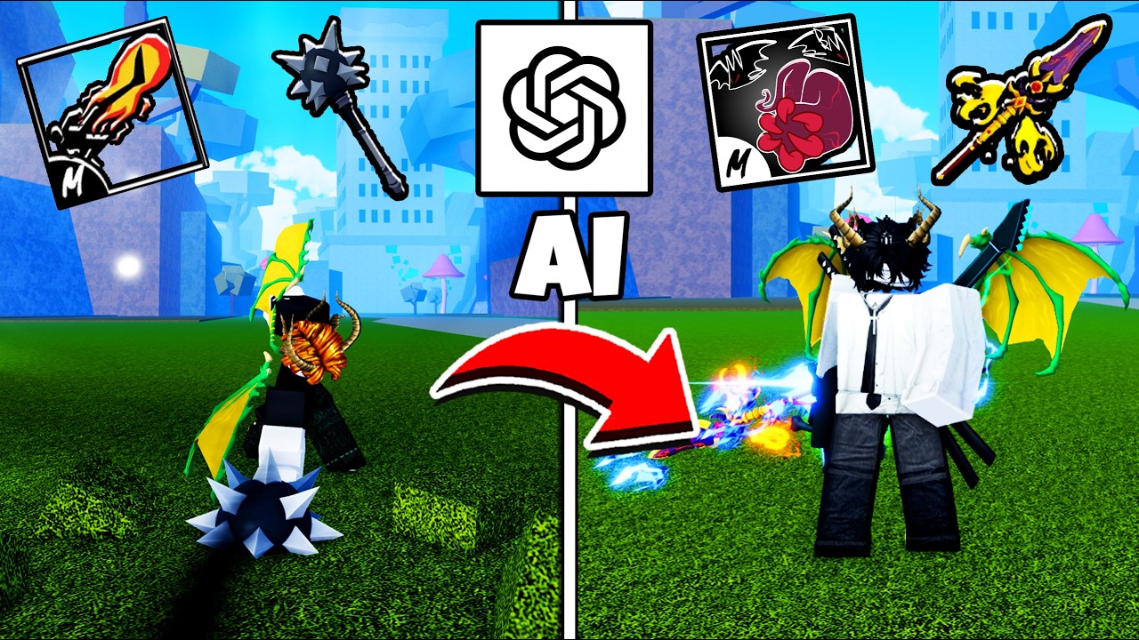 AI Gave Me The BEST Blox Fruits Combos in Roblox