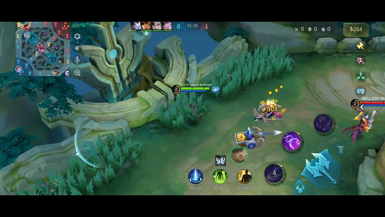 Mlbb Ixia Gameplay Ketika Tim Tertekan @MobileLegends5v5MOBA 