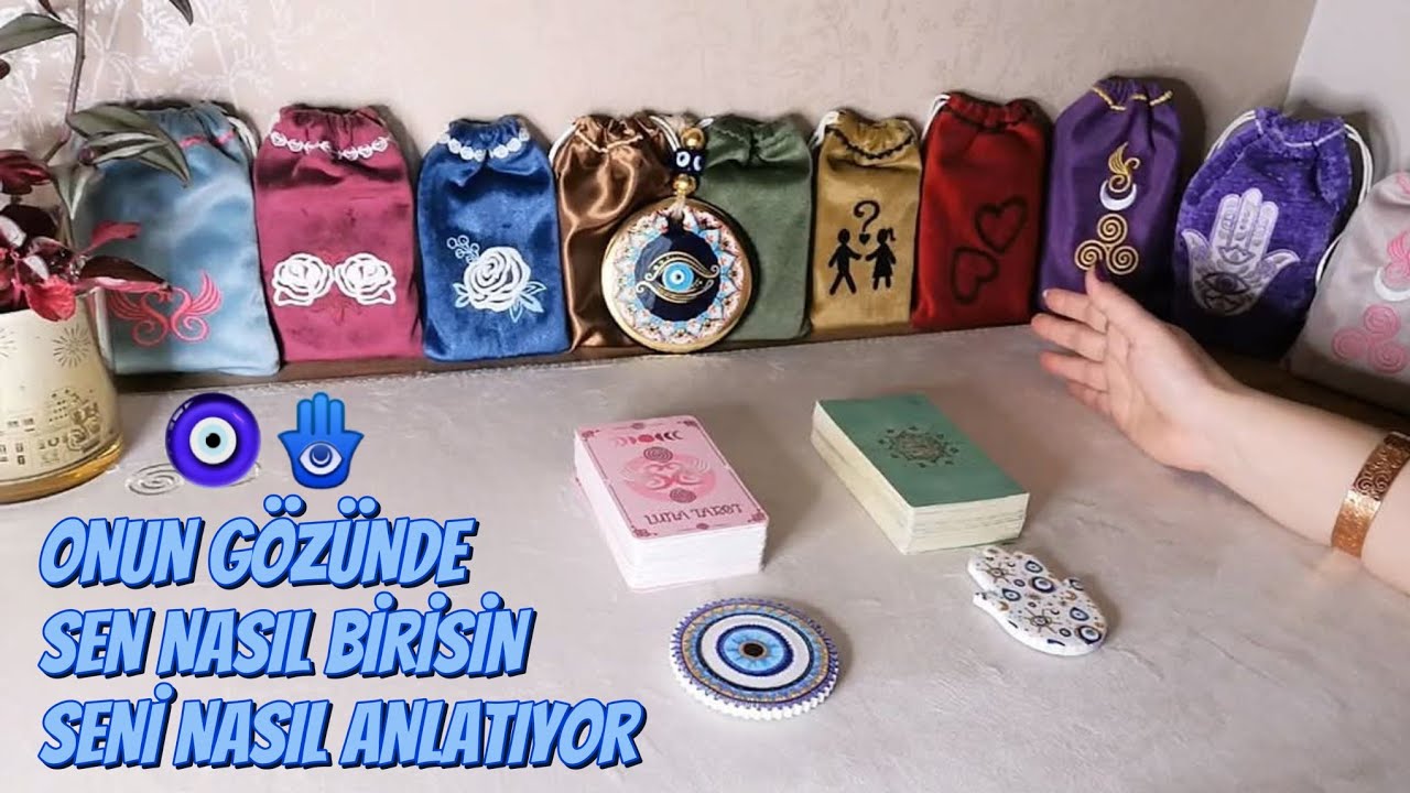 ONUN GÖZÜNDE SEN NASIL BİRİSİN SENİ NASIL ANLATIYOR 🧿🪬 #tarot #aklındakikişi