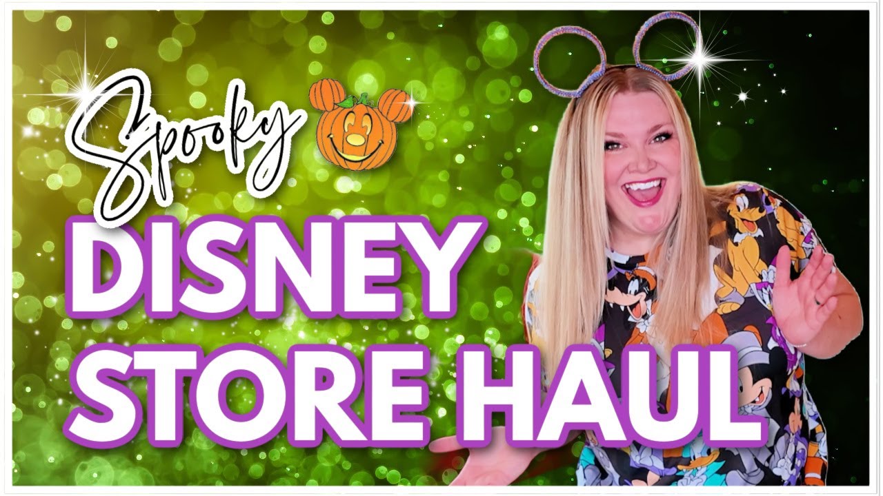 Spooky Disney Store Haul & Catch-up Chit Chat! 🎃🛍️