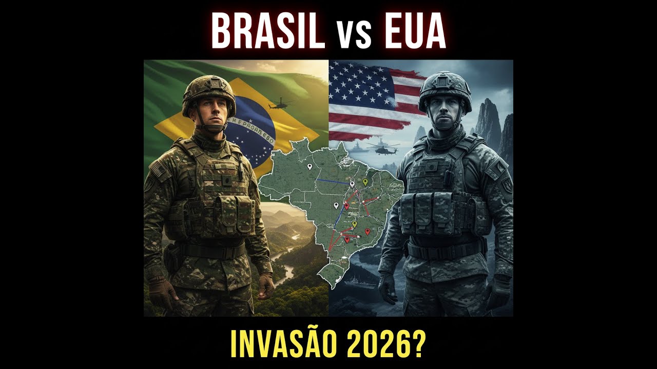 . "O BRASIL Conseguiria EXPULSAR uma Invasão Americana? | Cenário Realista 2026"