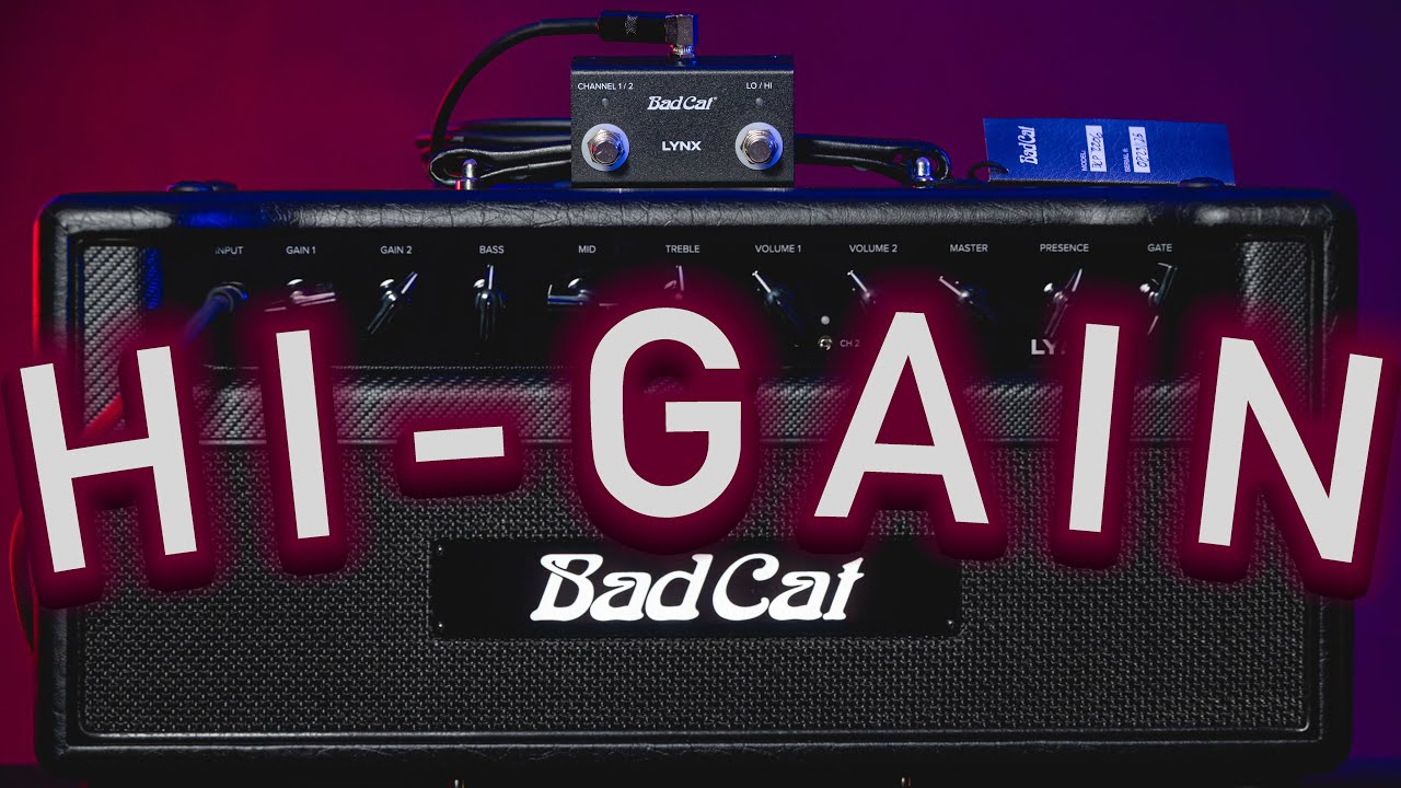 HIGH GAIN!! Bad Cat Lynx featuring Eddie Haddad