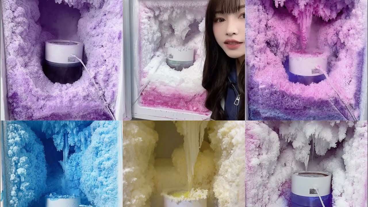 {SOLO KIKI} ONLY BITES EATING FRESH FREEZER FROST | FLAVOURED FROST | SOFT ICE | WHITE ICE |ICE ASMR