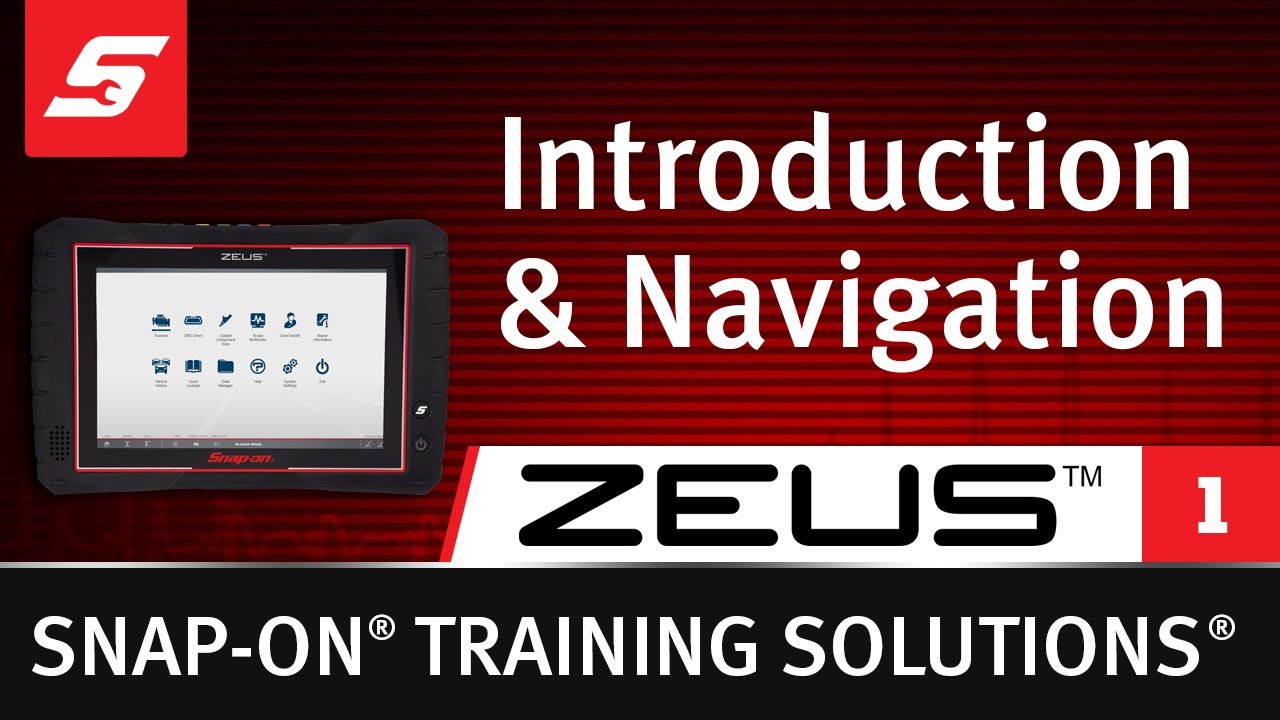 ZEUS Training Module 01 | Snap-on Diagnostics UK
