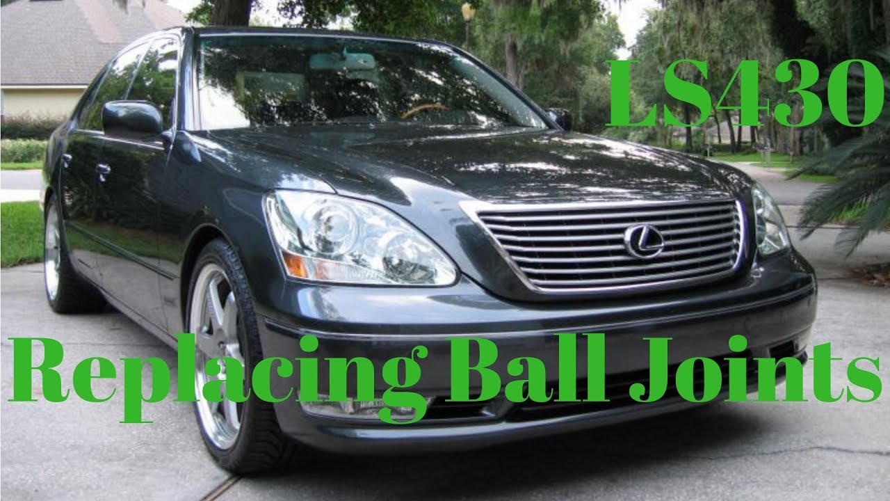 How to Replace LS430 Lower Ball Joints