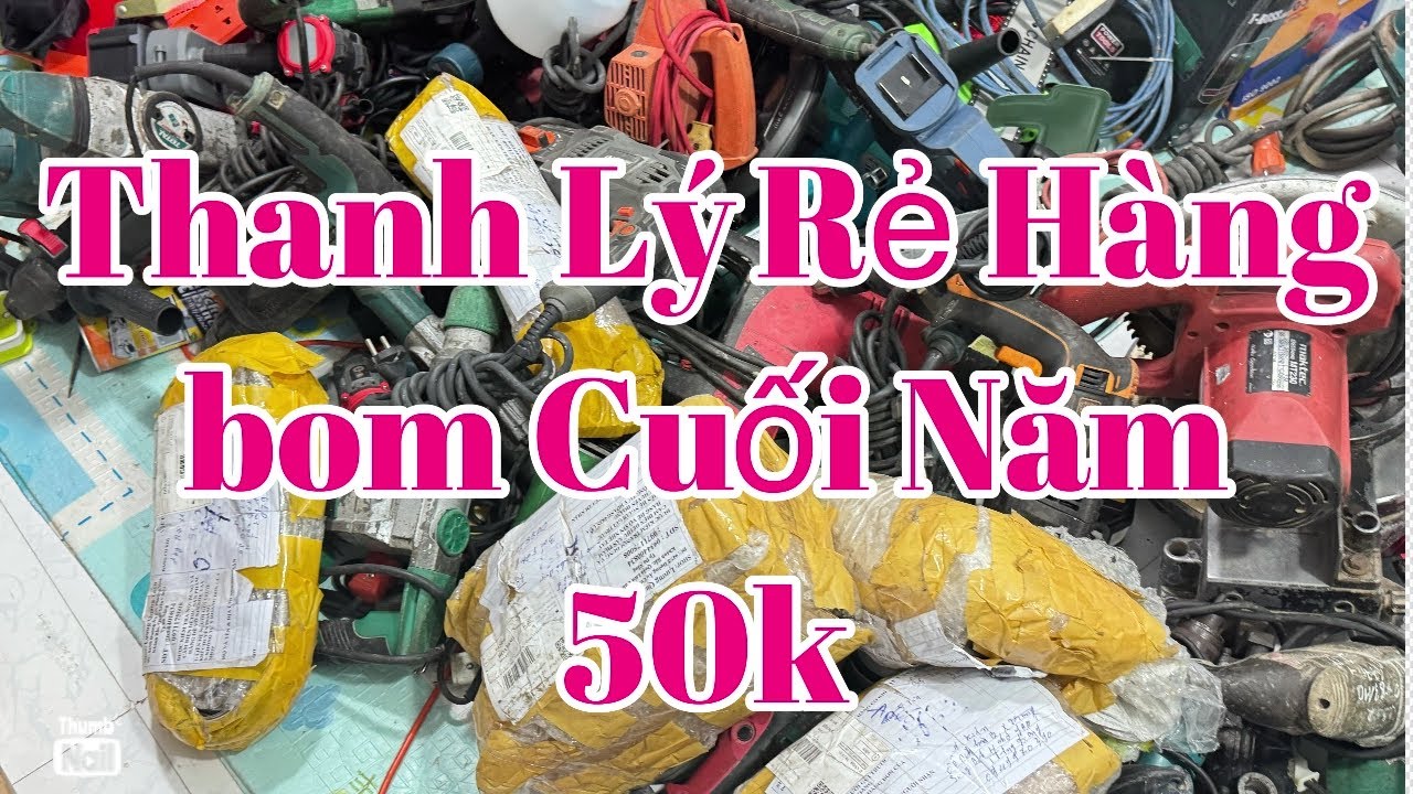 Thanh lý lô đồ cũ lộn xộn 19k búa rỉ, pin 20cell, máy khoan, máy hàn, rửa xe,có gì xã hết sạch kho