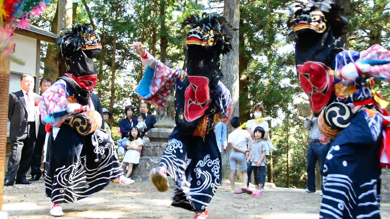 伝統芸能「山木屋三匹獅子舞」が７年ぶりに復活　福島県川俣町