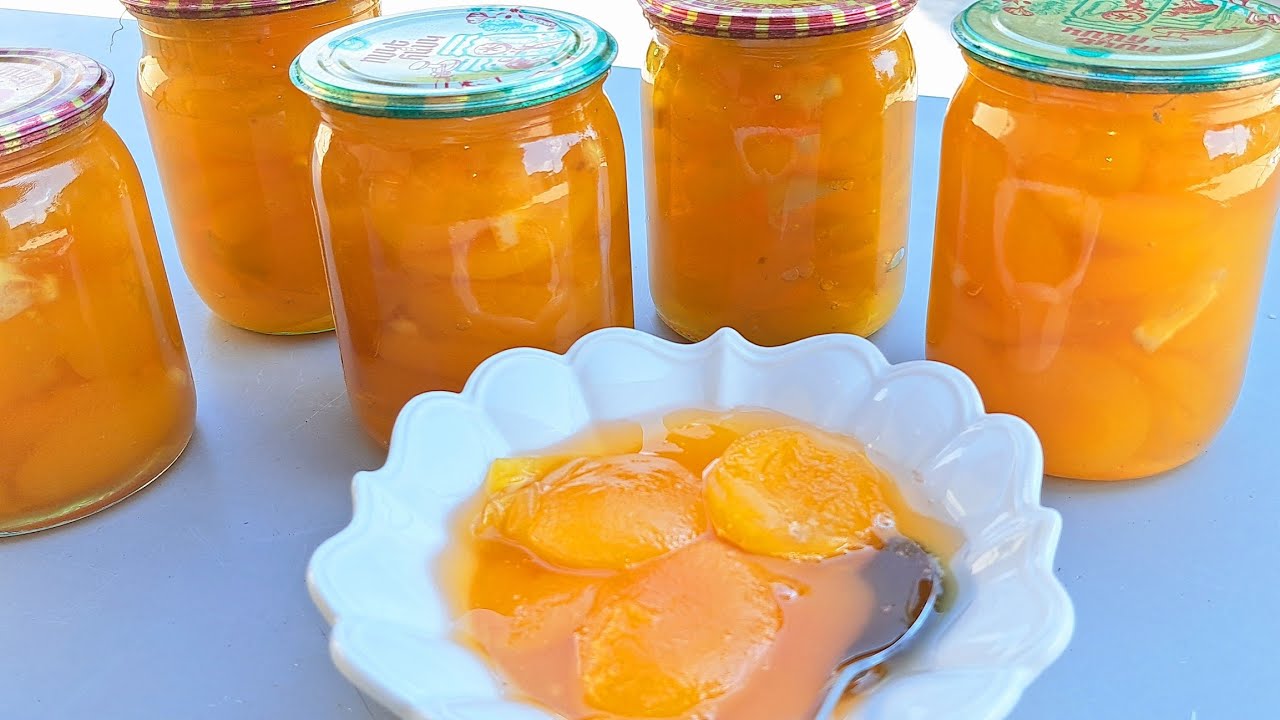 Абрикосовое Варенье - Конфитюр / Apricot Jam /Вкусное  / Красивое / Готовится Легко и Просто 😋