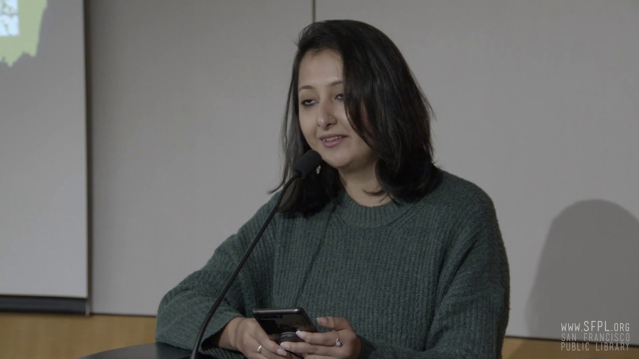 Preeti Vangani at the San Francisco Public Library