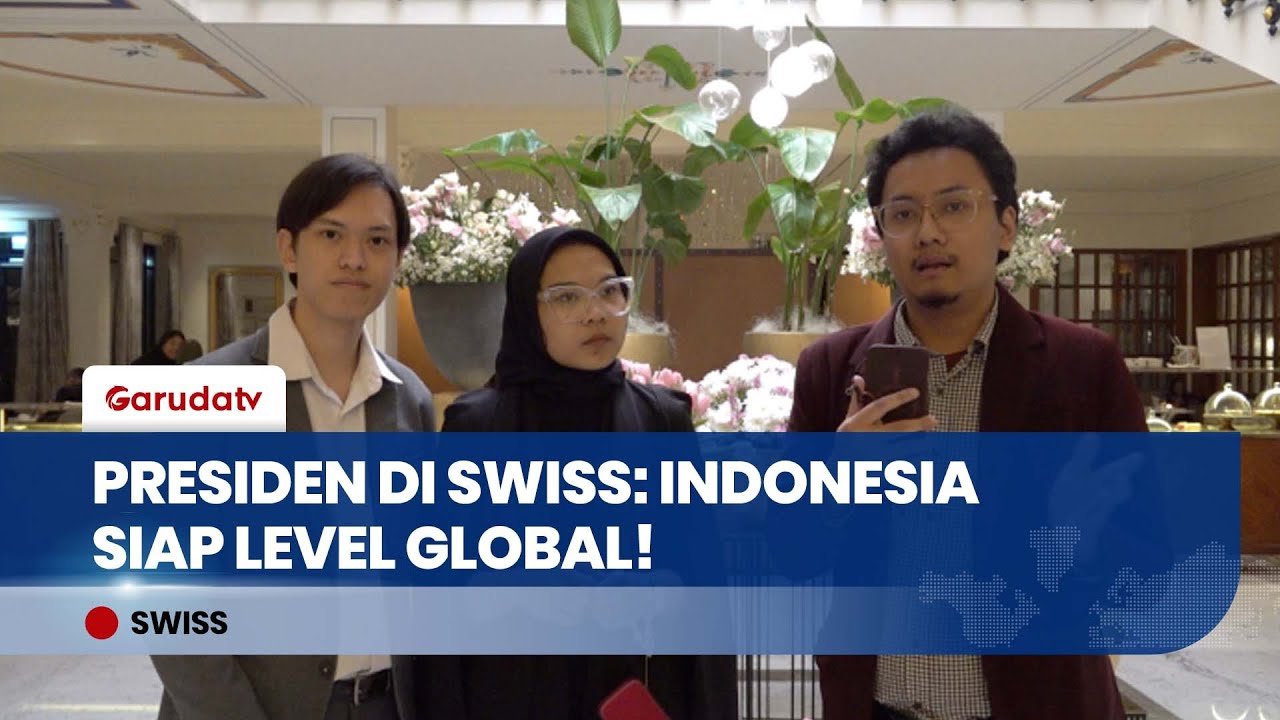 INDONESIA GO GLOBAL! Strategi Prabowo di World Economic Forum Swiss Bikin Mahasiswa Bangga!
