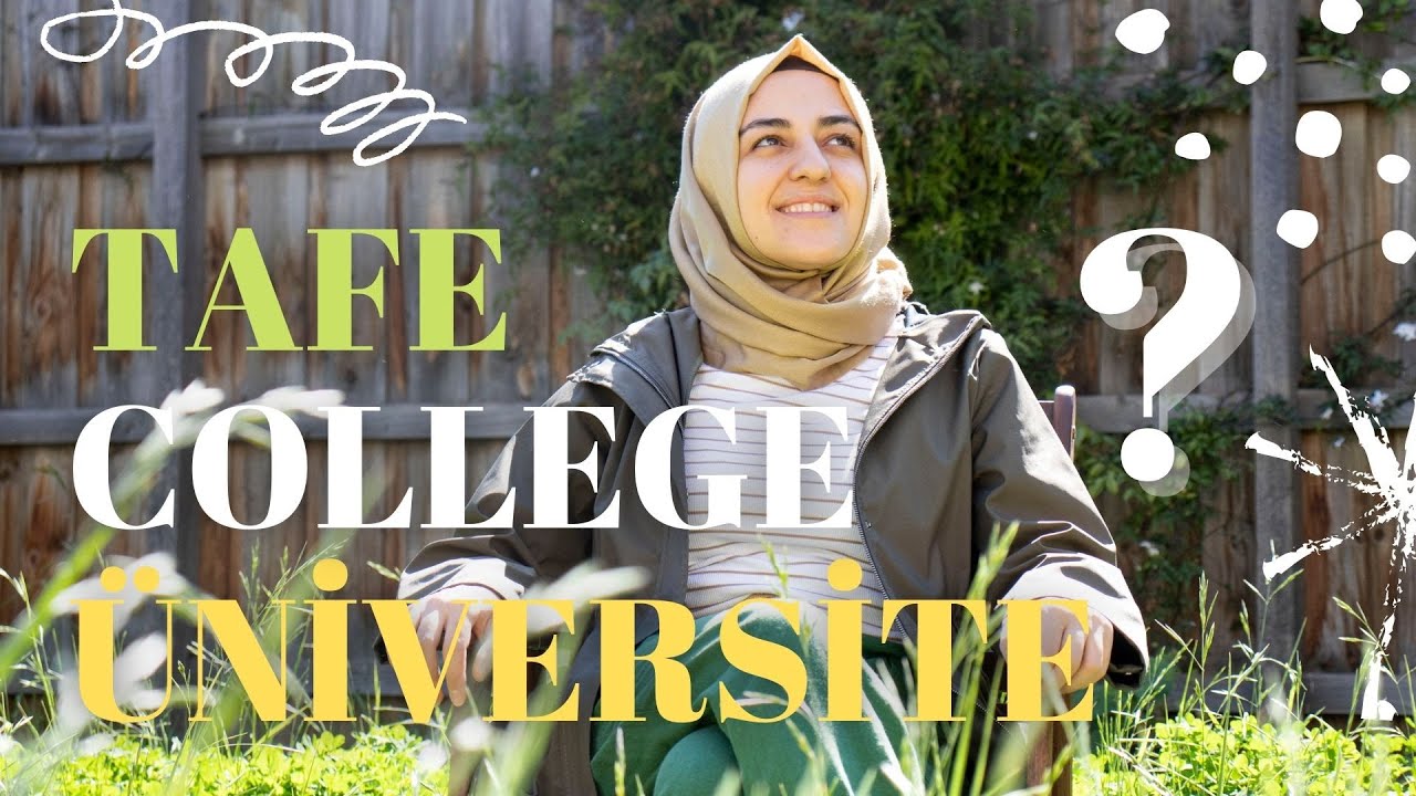 AVUSTRALYA'DA TAFE, COLLEGE, ÜNİVERSİTE VE SERTİFİKANIN ARASINDA Kİ FARKLAR