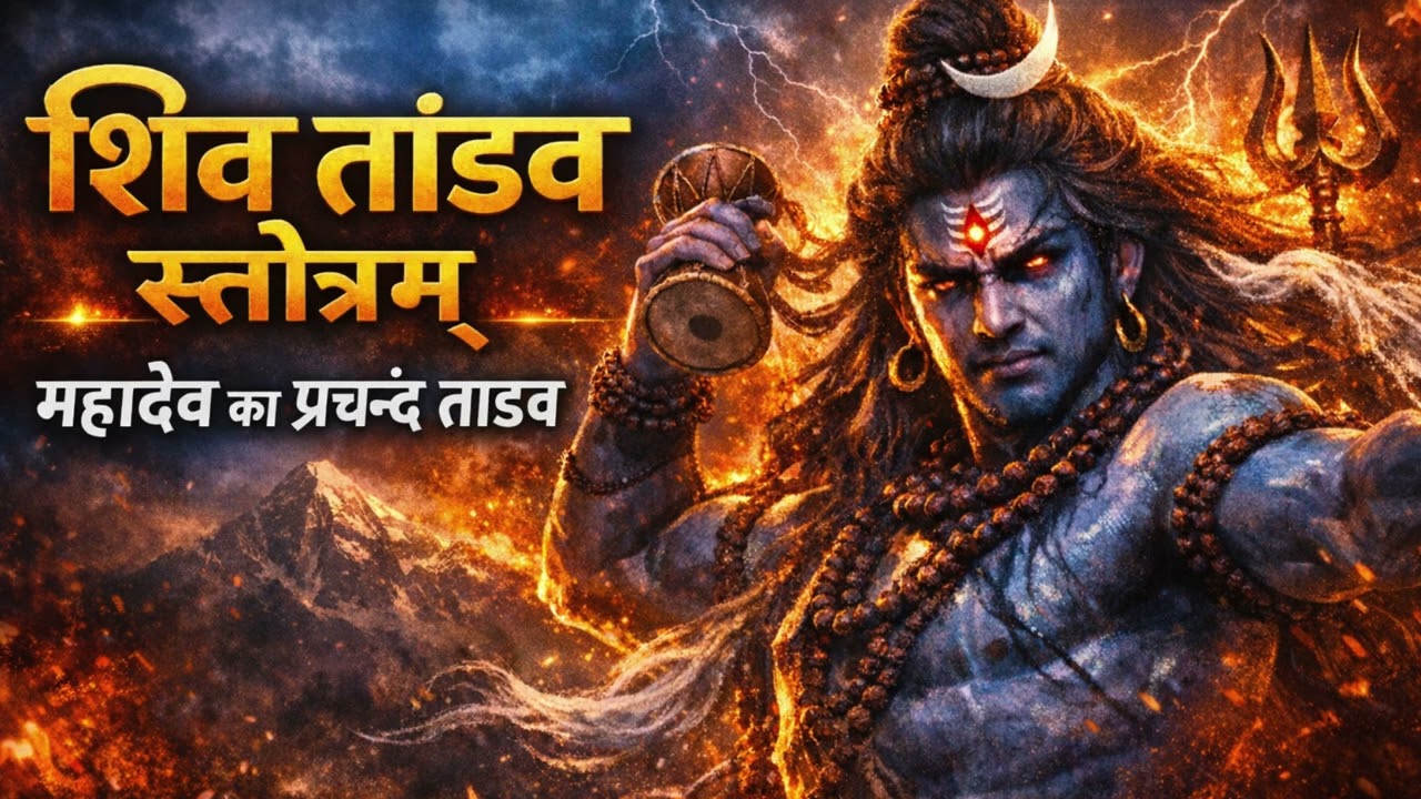 शिव तांडव स्तोत्रम् | महादेव का प्रचंड तांडव | Powerful Shiv Bhajan