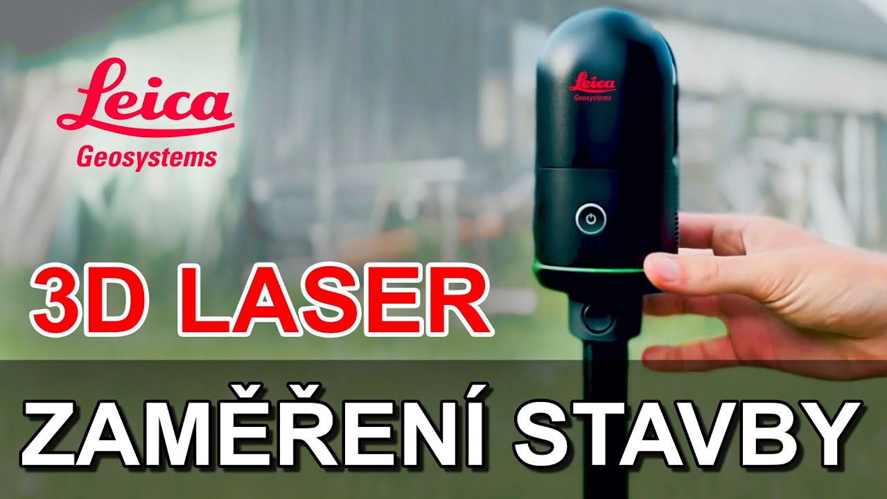 3D zaměření stavby – laserový skener Leica BLK360