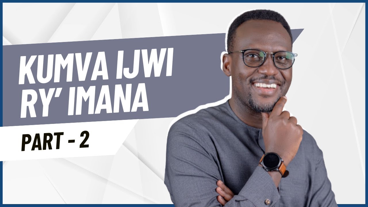 NI GUTE NA KUMVA IJWI RY'IMANA?🤔| Part 2 | Pr. Senga Emmanuel