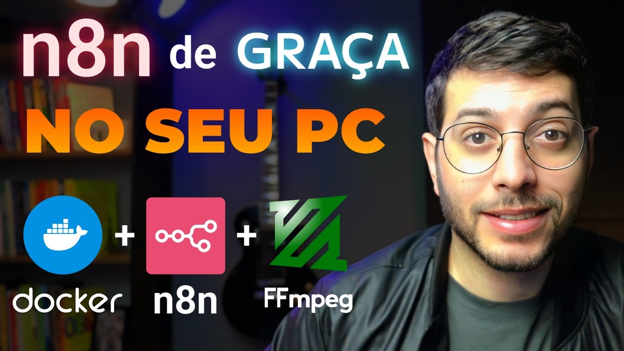 N8N + FFMpeg Grátis com Docker 🔥| Automação Inteligente em Minutos