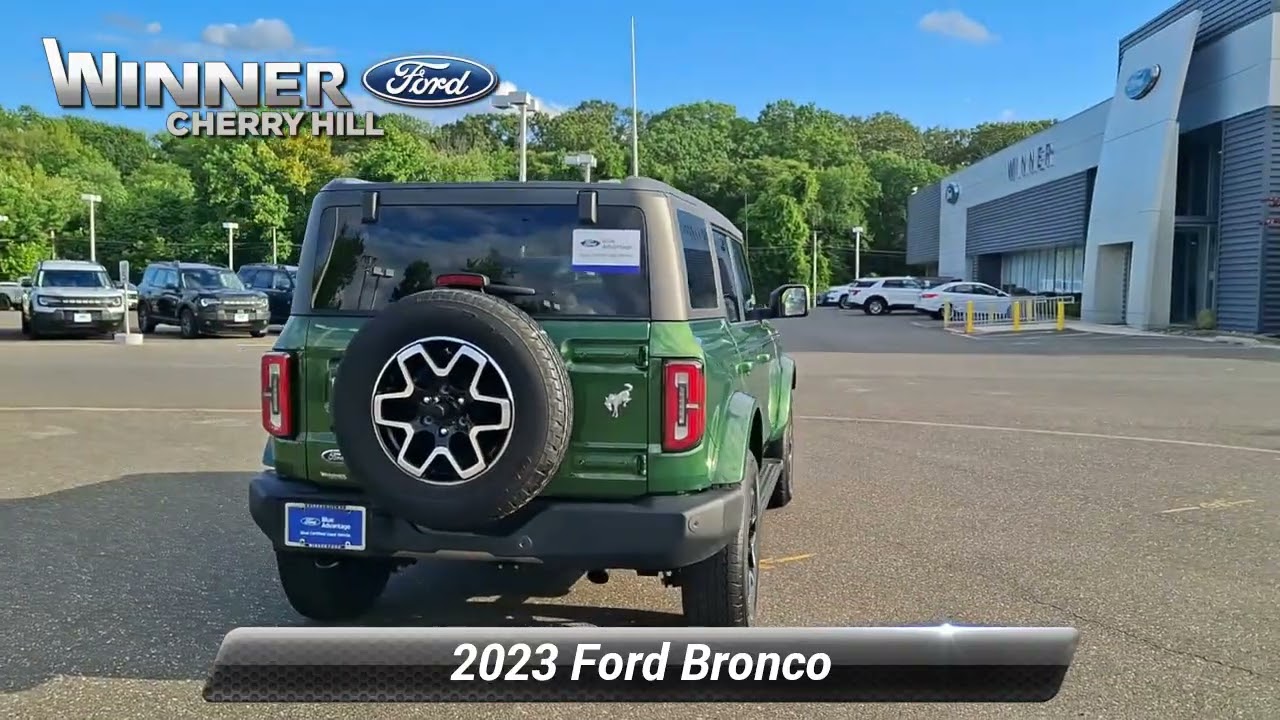 Certified 2023 Ford Bronco Outer Banks, Cherry Hill, NJ T16509