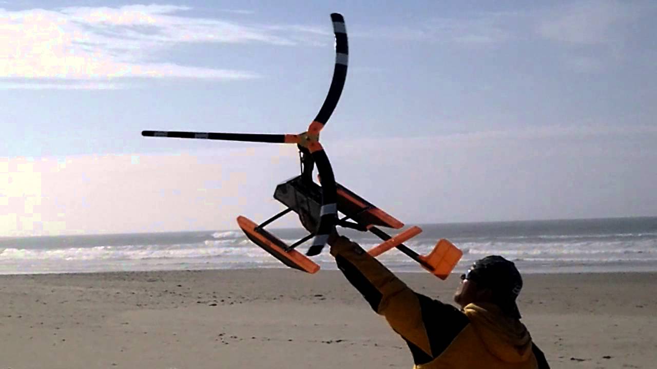 FREDDEZE AUTOGYRO Kite Part 2