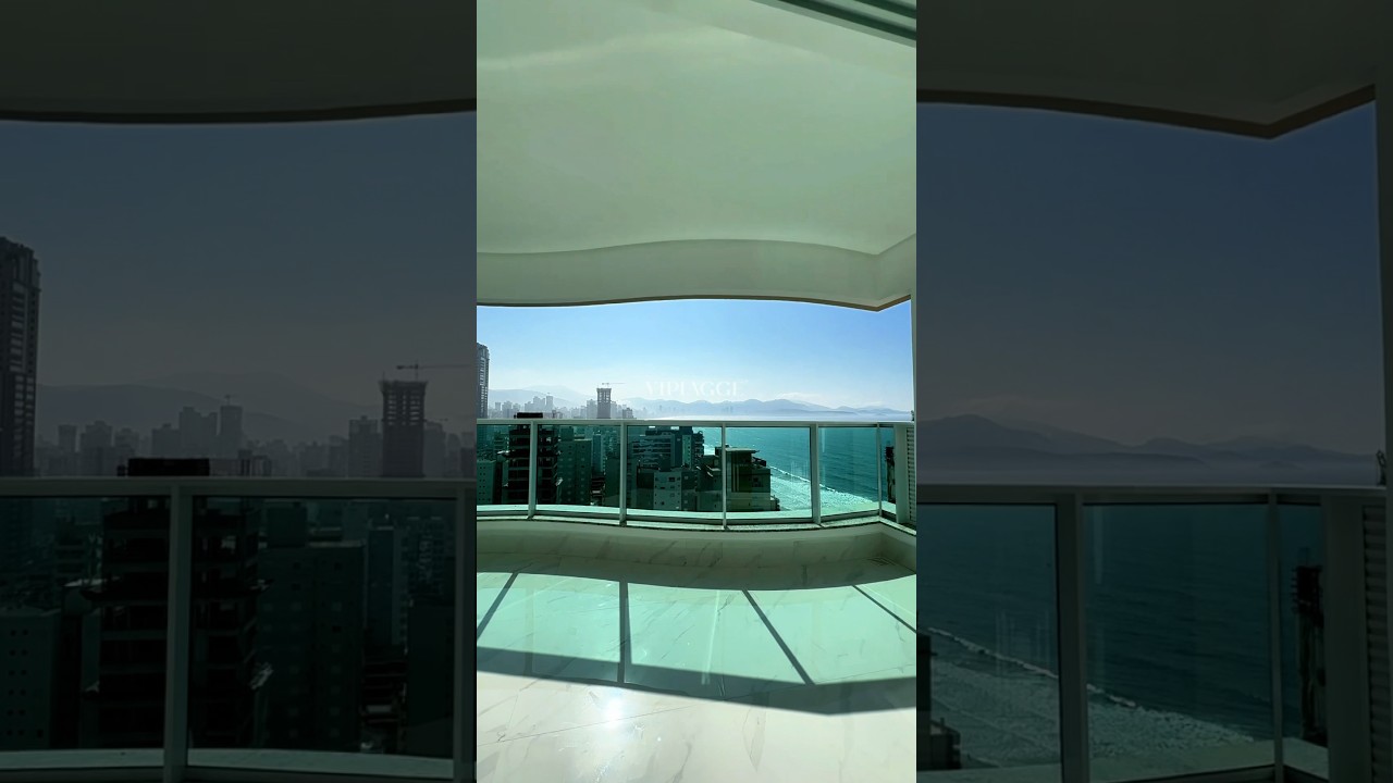 Apartamento com 4 su&iacute;tes e uma vista deslumbrante para o mar! 🌊
