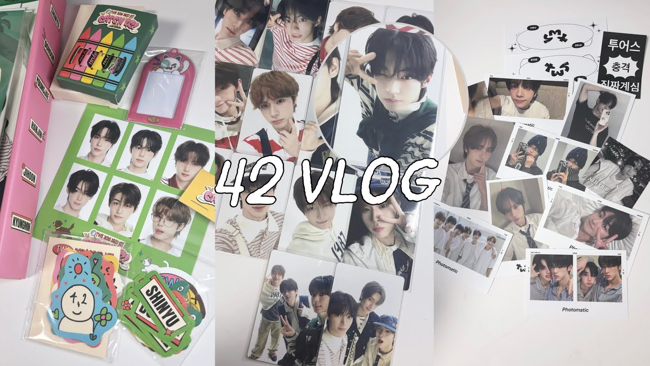 [ 42 VLOG ] 3월달도 투어스와 함께.. 🍀 • 데코키트 • 투어스 • 애즈랜드 • 포카 • 덕질로그 • 브이로그 • 사이로그