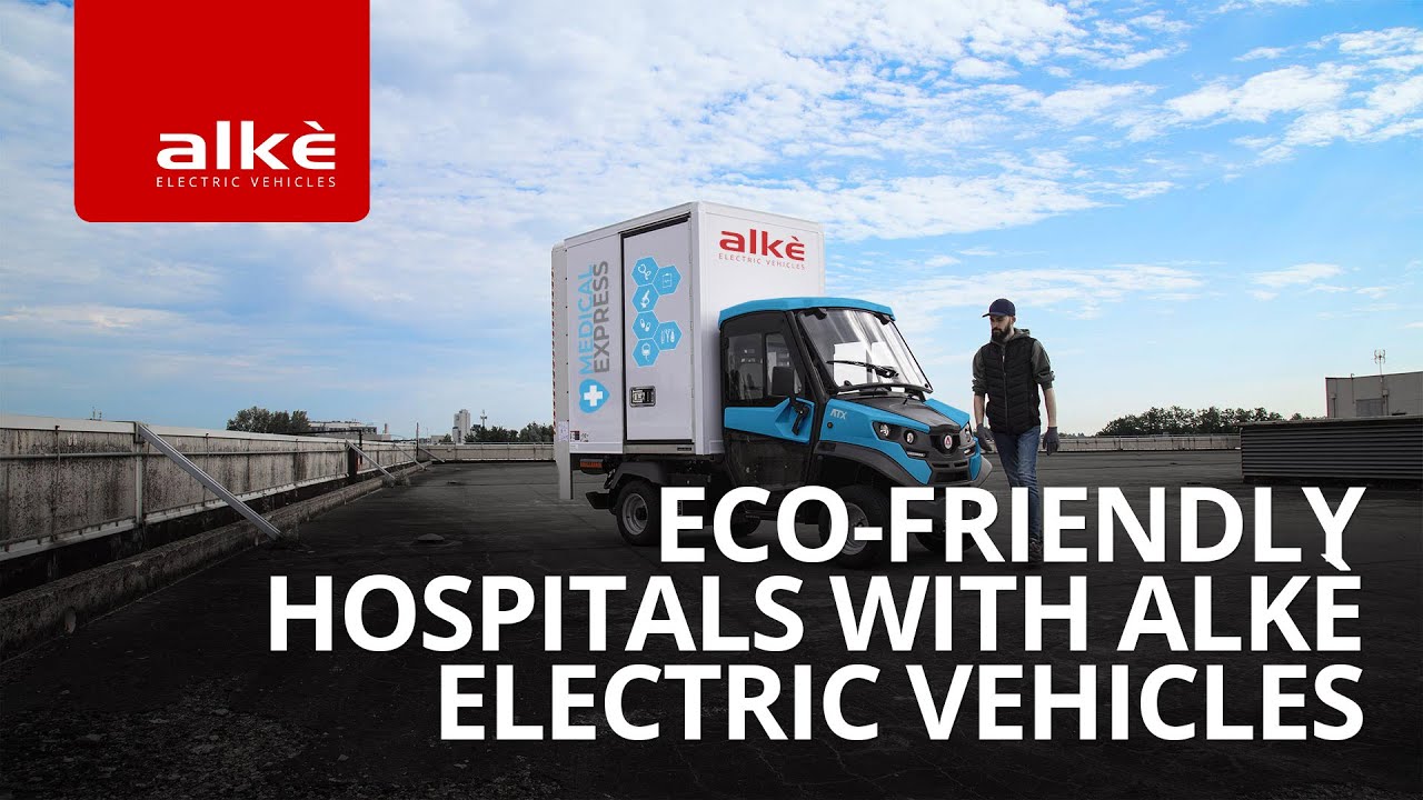 Eco-friendly hospitals with Alk&egrave; electric vehicles | Discover more!