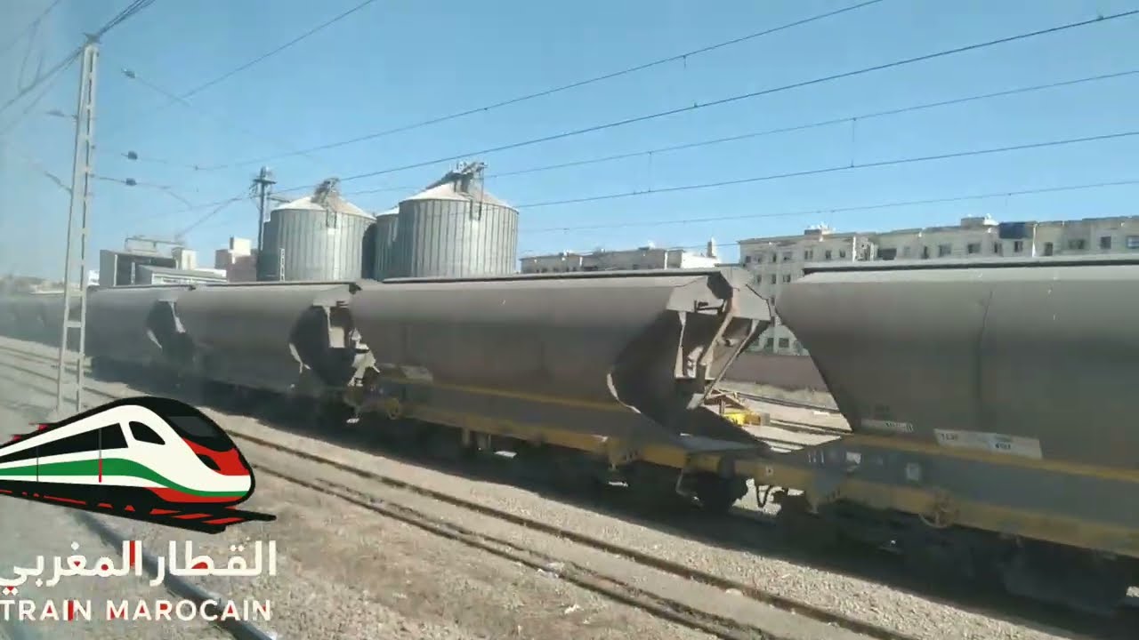 Locomotive-E-1257-ركوب القطار محطة برشيد 