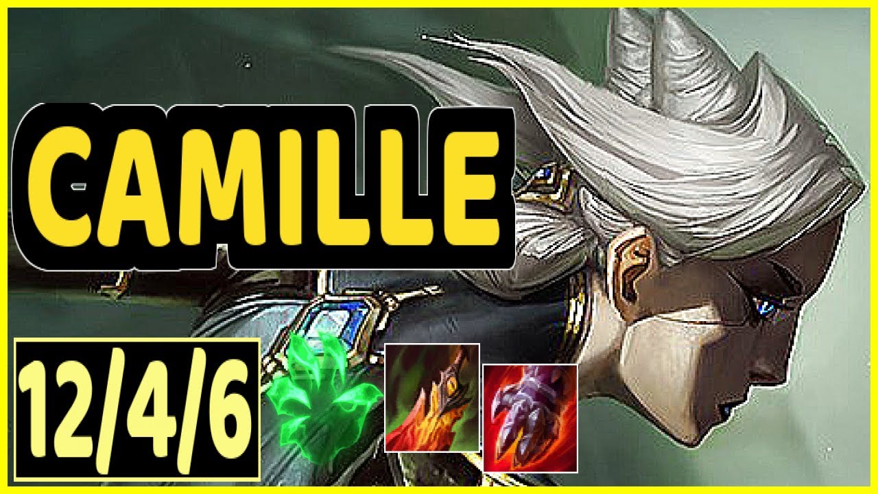 CAMILLE VS GANGPLANK - 12/4/6 KDA TOP GAMEPLAY MASTER I