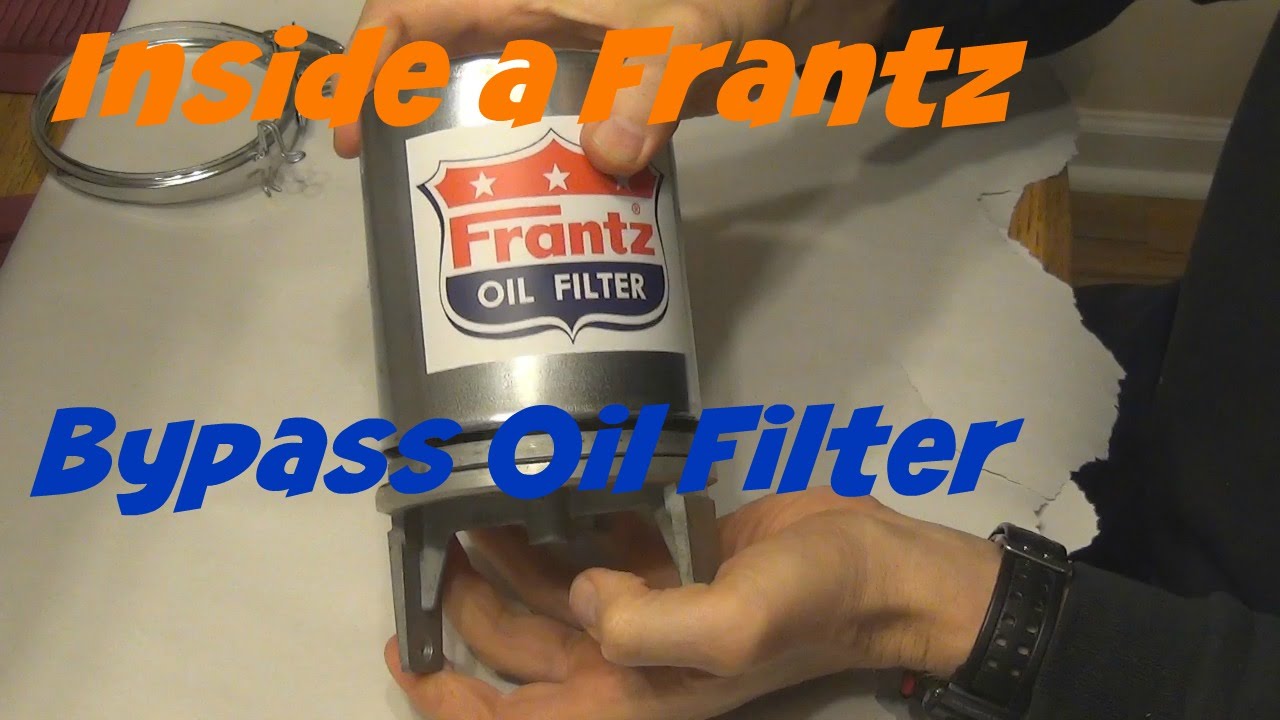Inside a Frantz NOS Bypass oil filter