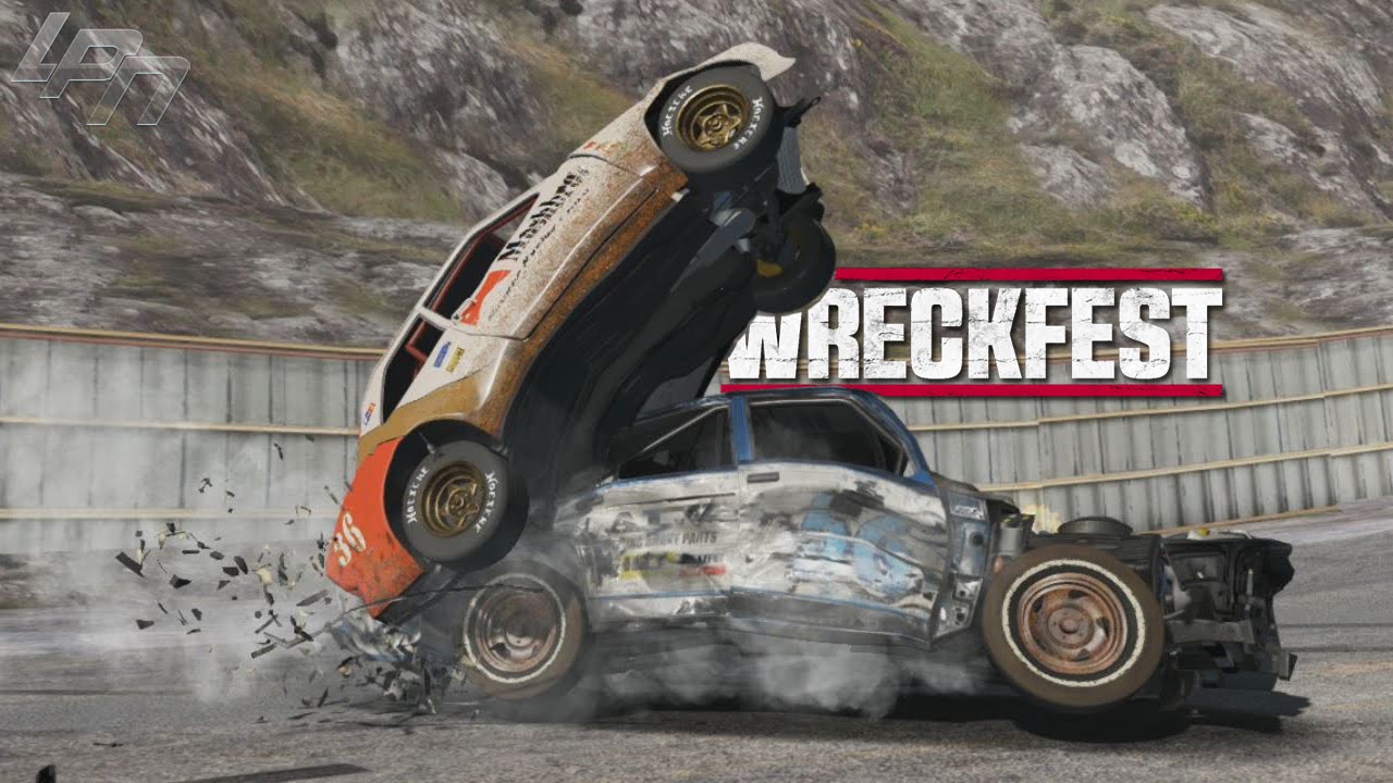 I BELIEVE I CAN FLY!! / Destruction Derby + Moon Gravity   - WRECKFEST MODS
