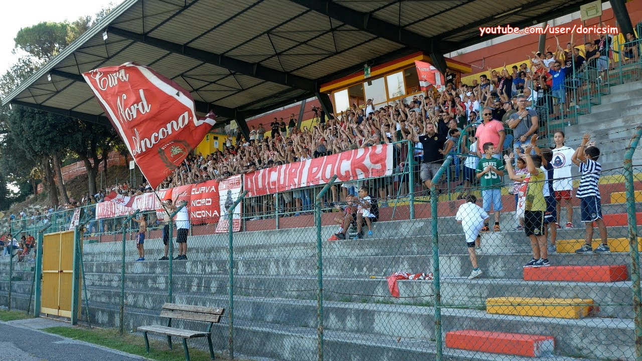 La Curva Nord Ancona in Mondolfo-Anconitana