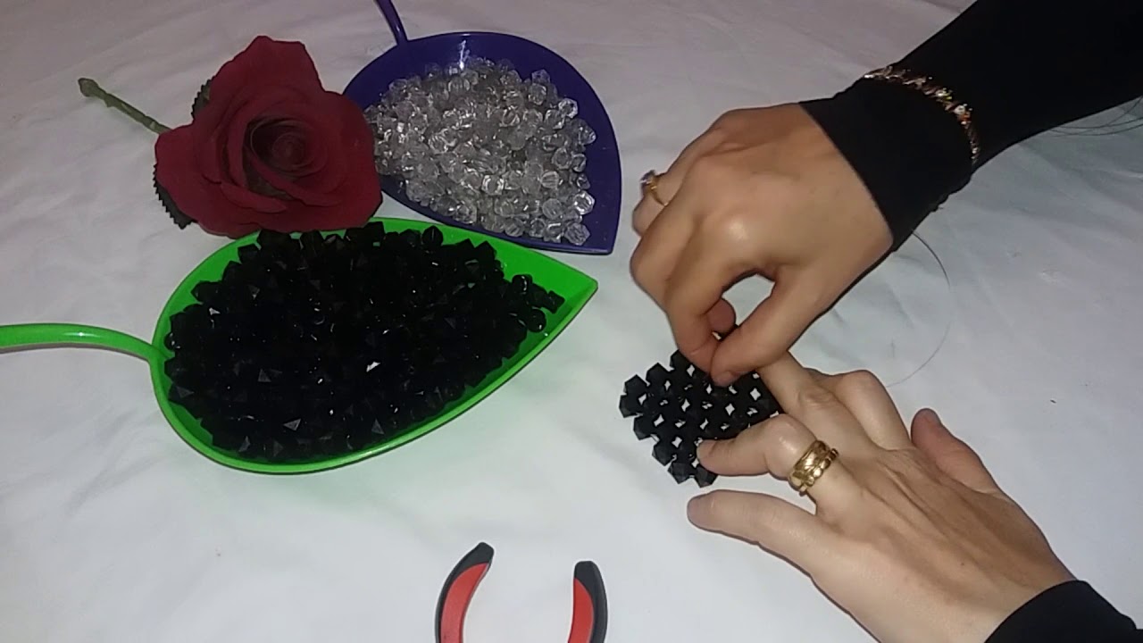 اسهل واصغر مجسم كعبة بالخرز
