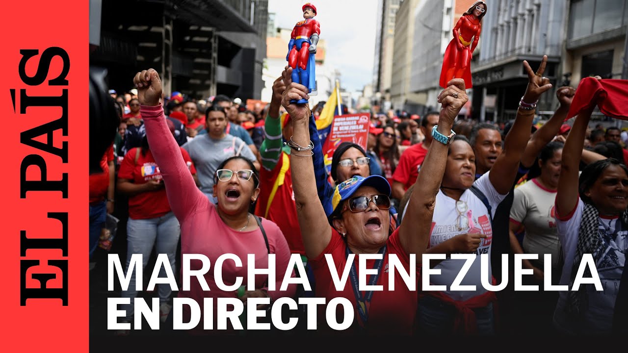 DIRECTO | MARCHA pro Nicolás Maduro en VENEZUELA | EL PAÍS