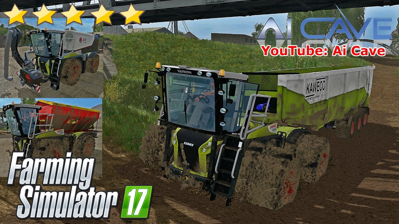 Farming Simulator 17 CLAAS XERION 4000 ST Tractor Mods PACK