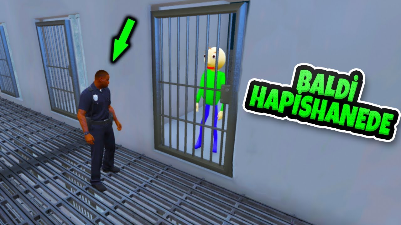 24 Saat Boyunca Hapishanede Kalmak BALDİ - GTA 5