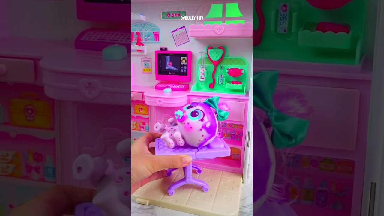 Satisfying With Unboxing & Review Miniature Nerlie Babies Doctor Set Video l ASMR Videos