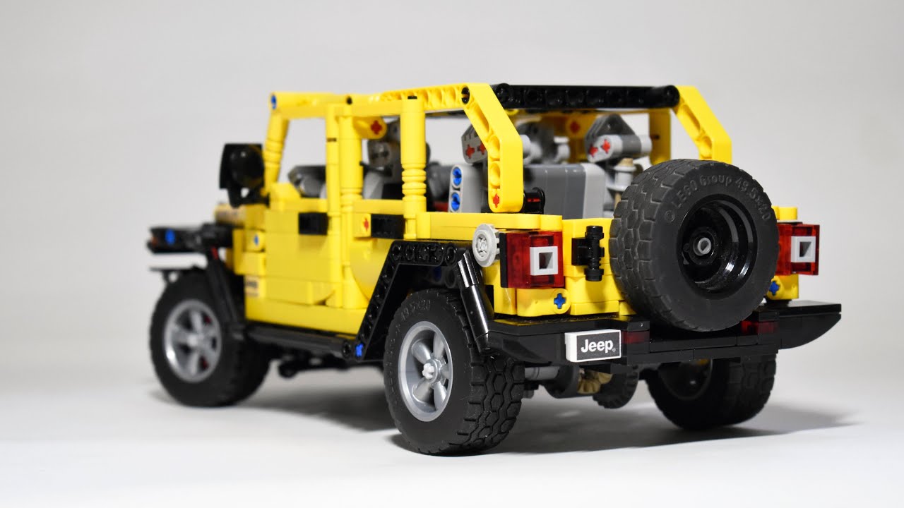 Lego technic Jeep Wrangler Rubicon JL Mini (for TC18 EB contest)
