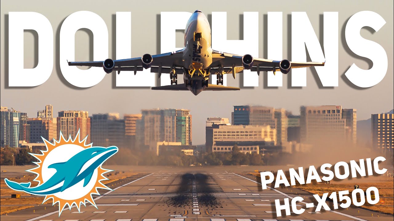 [4K] NEW CAMERA | Head On Miami Dolphins Atlas Air Boeing 747-400 N263SG Takeoff from San Jose