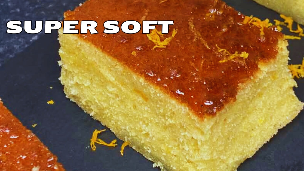 Super Soft Orange Cake 🍊