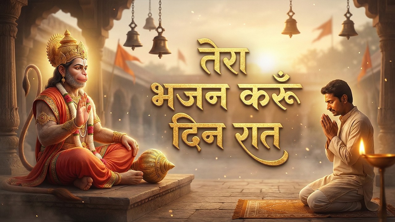 तेरा भजन करूँ दिन रात - New Hanuman Bhajan 2026 - Bhajan - Hanuman Ji Songs - Bhajan - Bhakti Bhajan