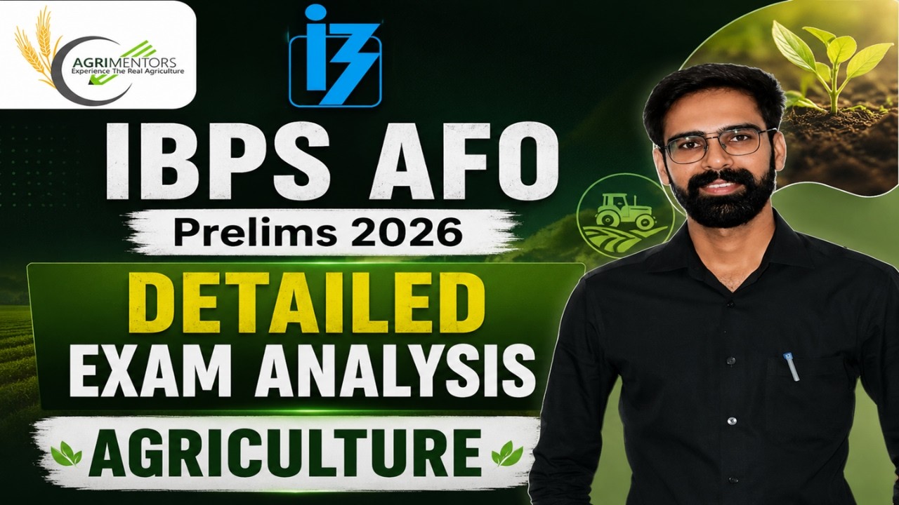 IBPS AFO Prelims 2026 Agriculture Questions Detailed Analysis | Cut Off Questions & Difficulty level