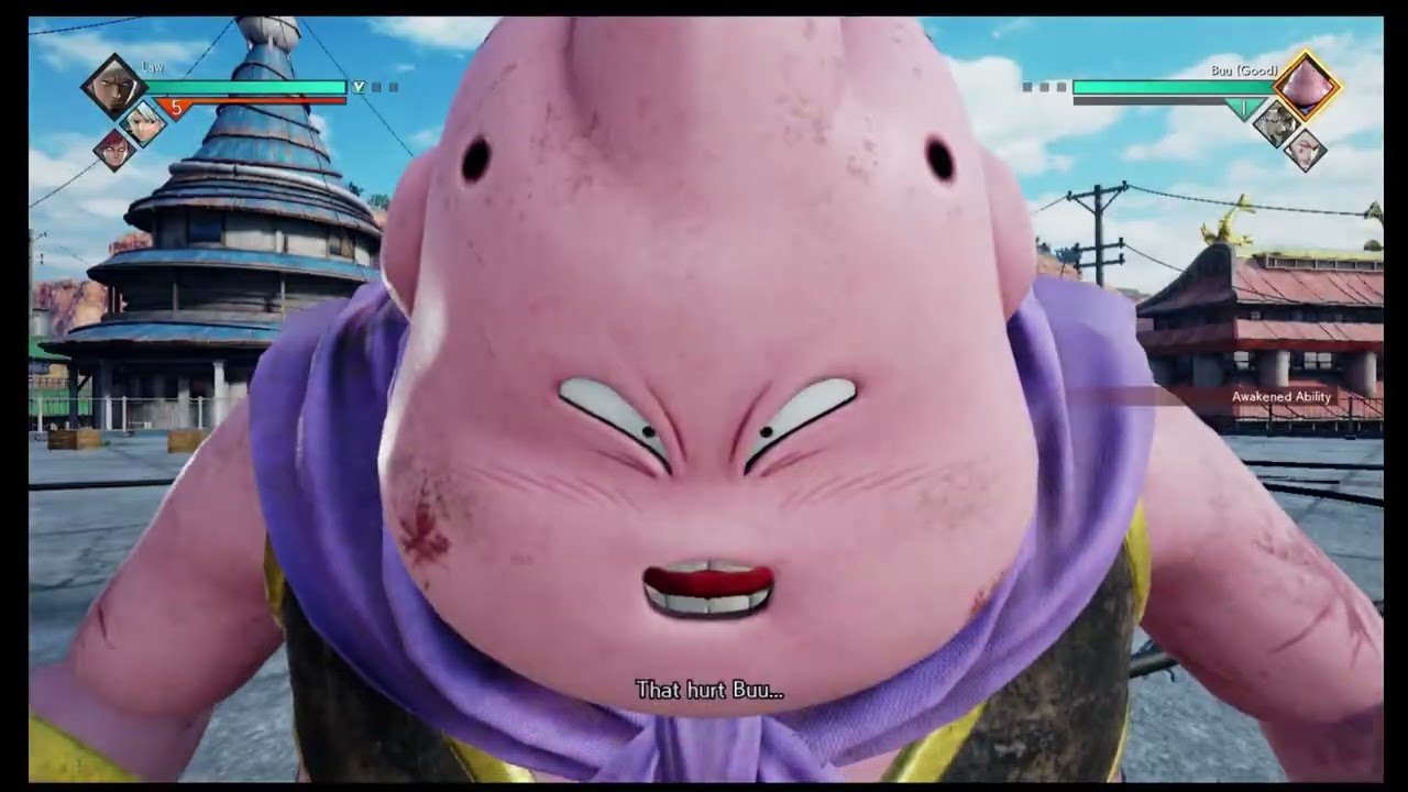 JUMP FORCE Law, Toshiro, Gaara VS Buu, Hisoka, Shishio