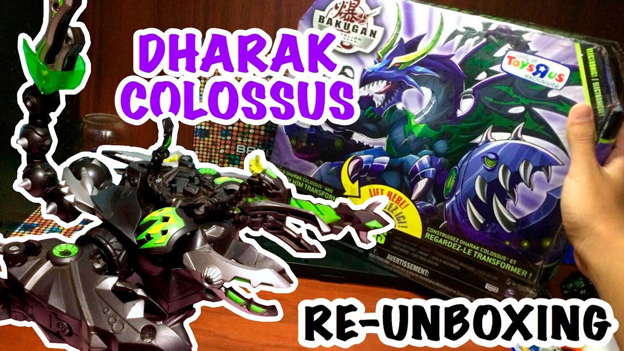 DHARAK COLOSSUS REUNBOXING | Bakugan Planet