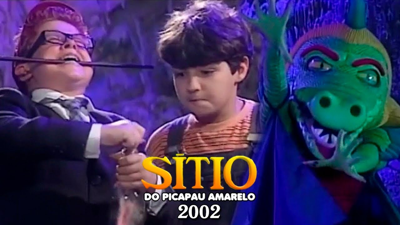 Sítio do Picapau Amarelo (2002) - Pedrinho e Peninha salvam o Saci dos monstros