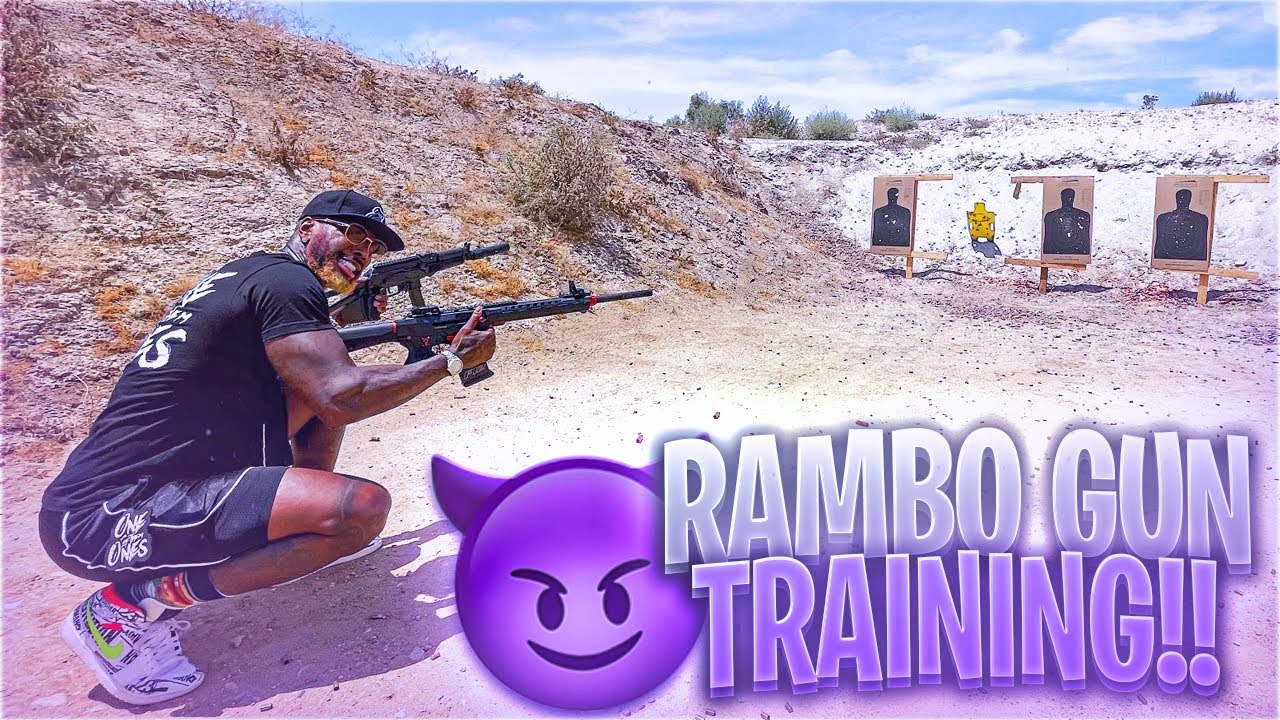 GUN TRAINING FOR MY NEW TV SHOW!!!!