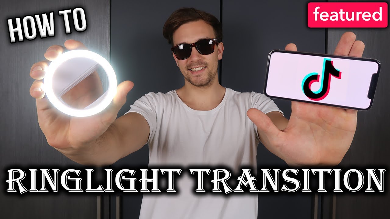 New TIK TOK Tutorial - Perfect Ring Light Transitions